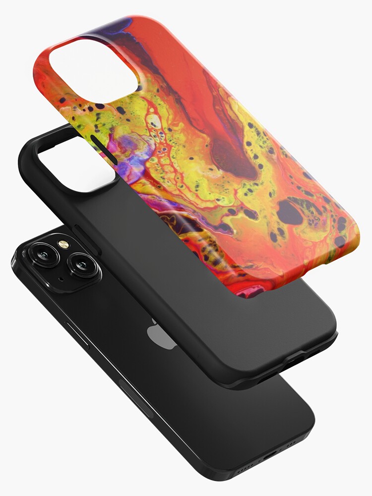 Disover "HEAT" Abstract Art iPhone Case