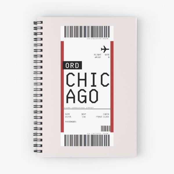 Item preview, Chicago Boarding Pass designed and sold by agethegreat.