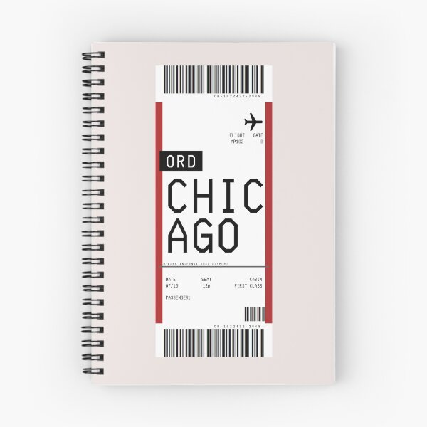 Item preview, Chicago Boarding Pass designed and sold by agethegreat.
