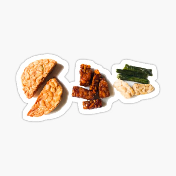 "tempeh " Sticker for Sale by trbel Redbubble