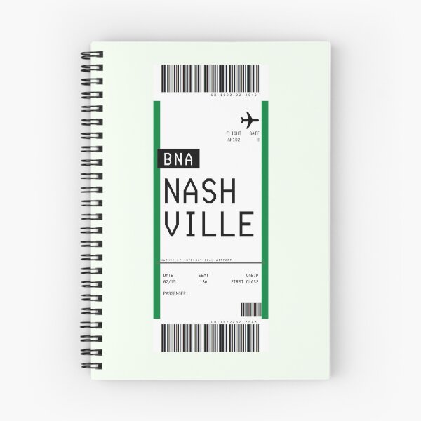 Item preview, Nashville Boarding Pass designed and sold by agethegreat.