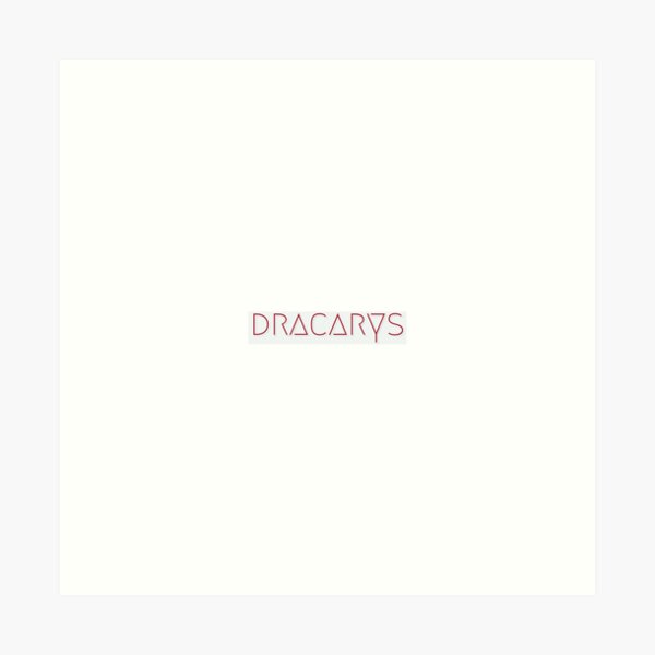 Dracarys Art Print