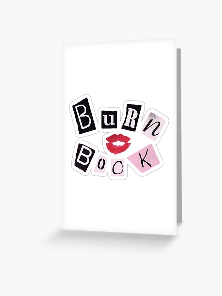 Burn Book Sticker by edisr00