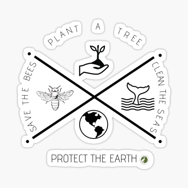 Protect the Earth Sticker