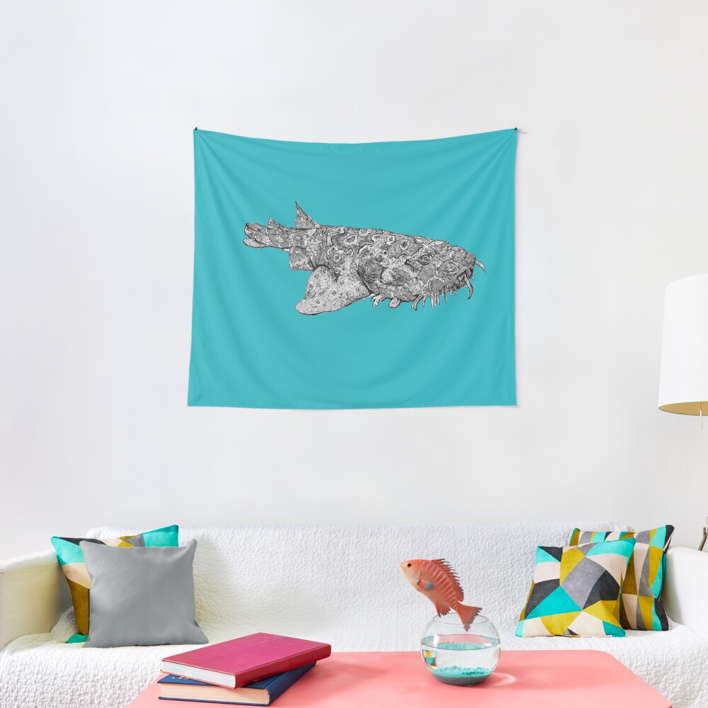 Penelope the Wobbygong Shark Tapestry