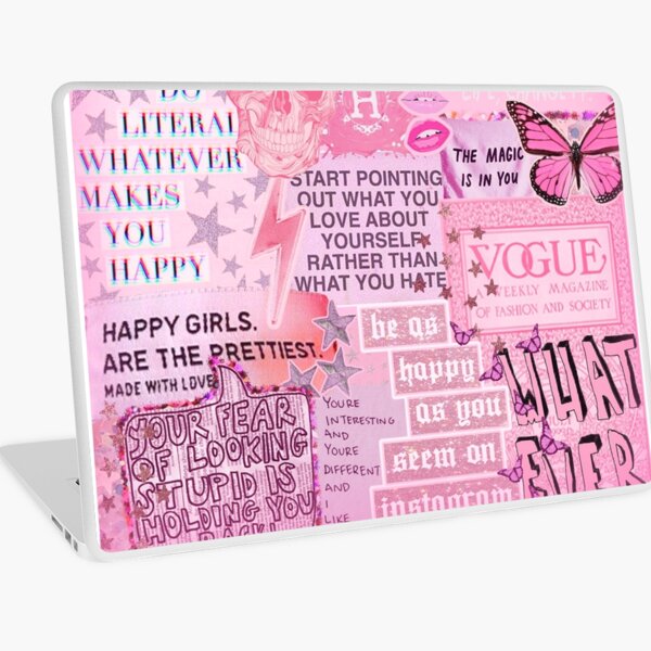 Girls Laptop Skins Redbubble - rc cute pinkish girly shirt roblox