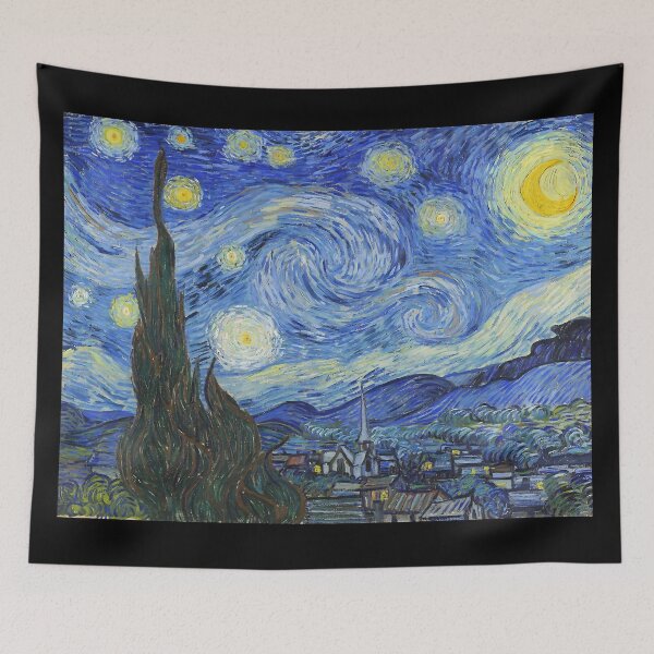 Item preview, Starry Night Van Gogh Fine Art Painting designed and sold by Stephen Chambers / The Pop Art Factory.