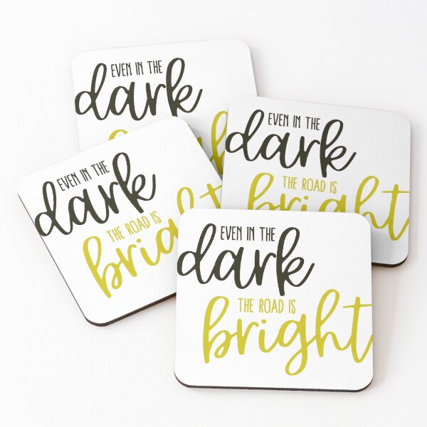 Item preview, incluso en la oscuridad el camino es brillante designed and sold by brightstarrykid.