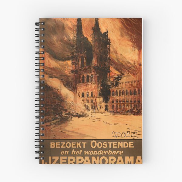 Item preview, Bezoekt Ostende vintage travel poster designed and sold by stickart-marek.
