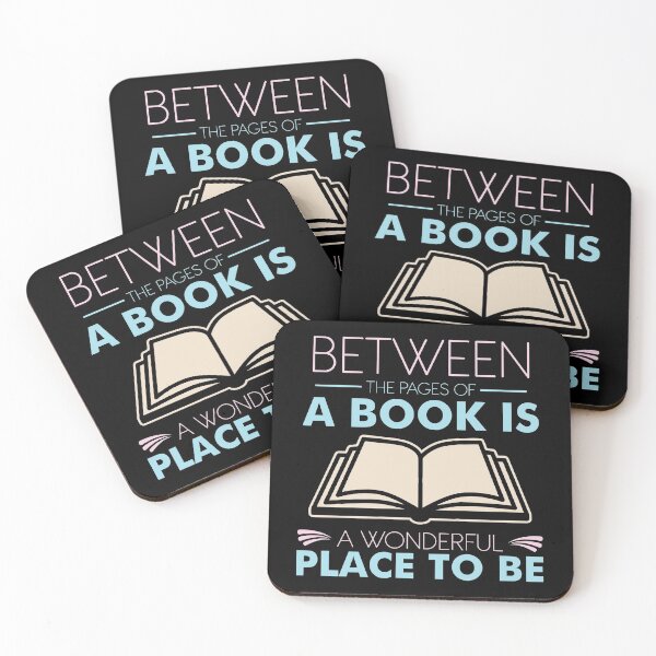 Item preview, Between The Pages Of A Book Is A Wonderful Place To Be designed and sold by SiGo Apparels.