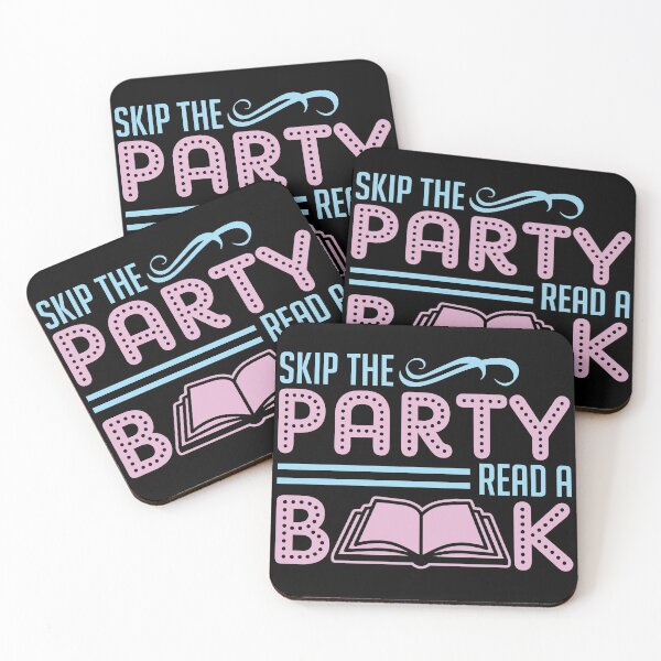 Item preview, Skip The Party Read A Book designed and sold by SiGo Apparels.