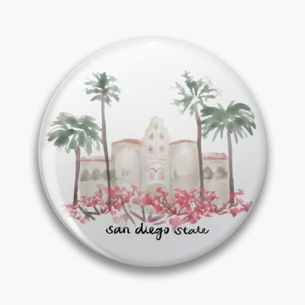 Item preview, SDSU watercolor designed and sold by ellesus.