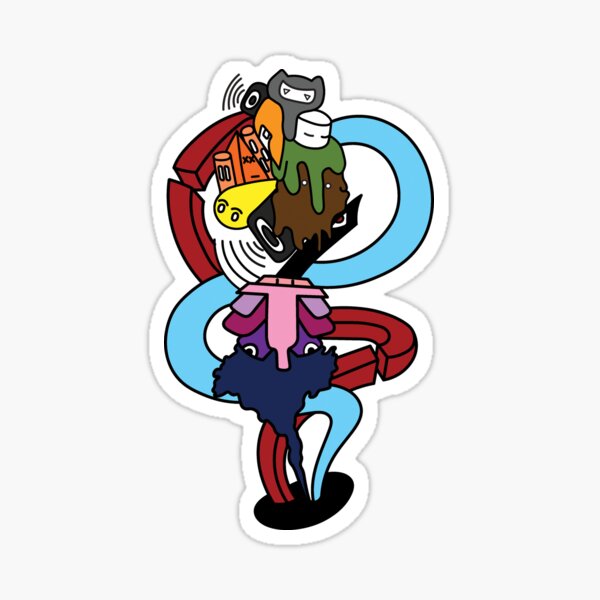 Thoughts Sticker