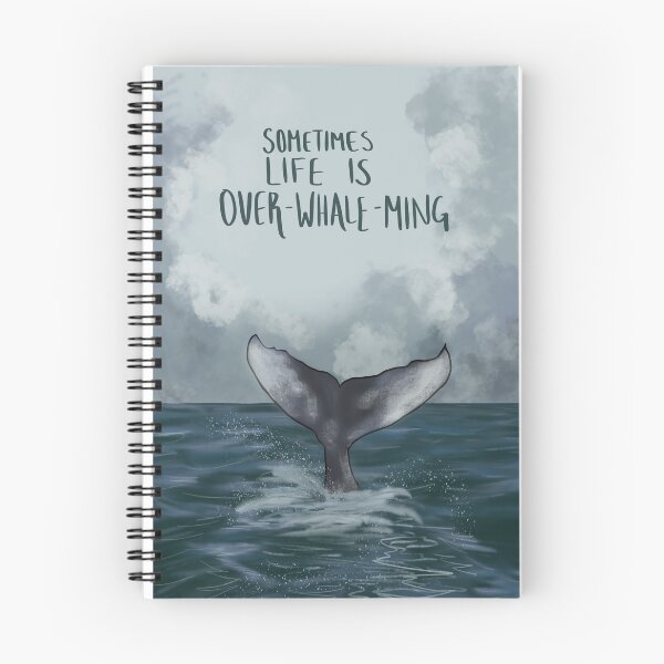 Item preview, Life is over-WHALE-ming  designed and sold by joyame18.