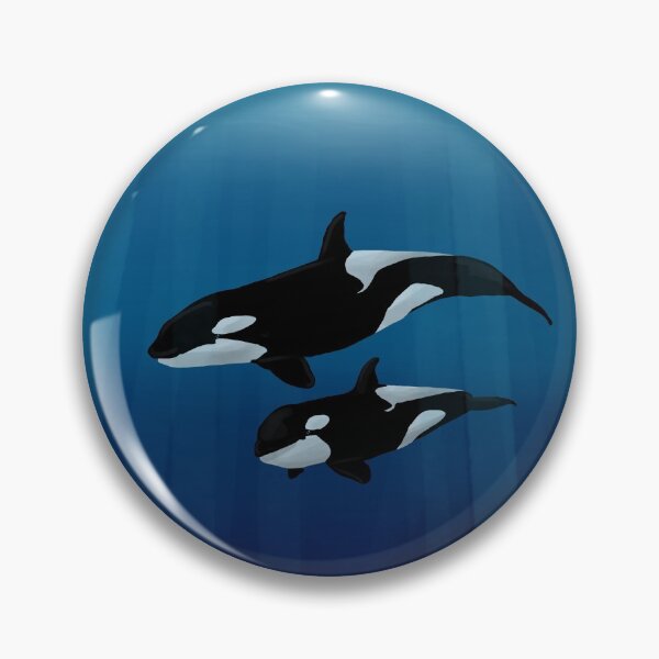 Item preview, Orcas in the ocean  designed and sold by joyame18.