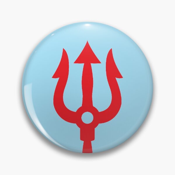 Item preview, Neptune trident red (request other colours) designed and sold by designseventy.