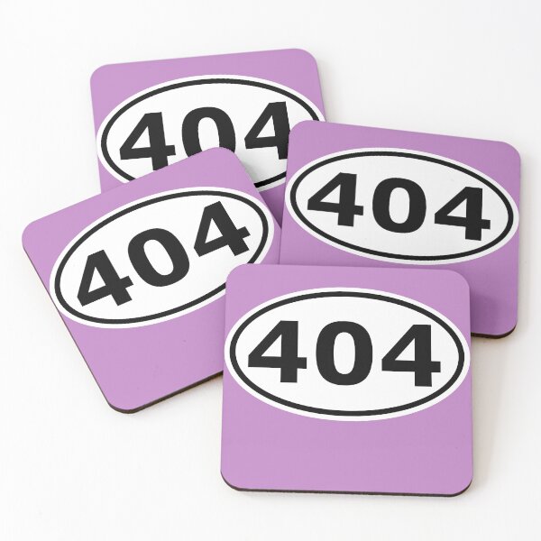 Item preview, 404 ATL Atlanta Oval Euro Car Sticker  designed and sold by Wamlanta.