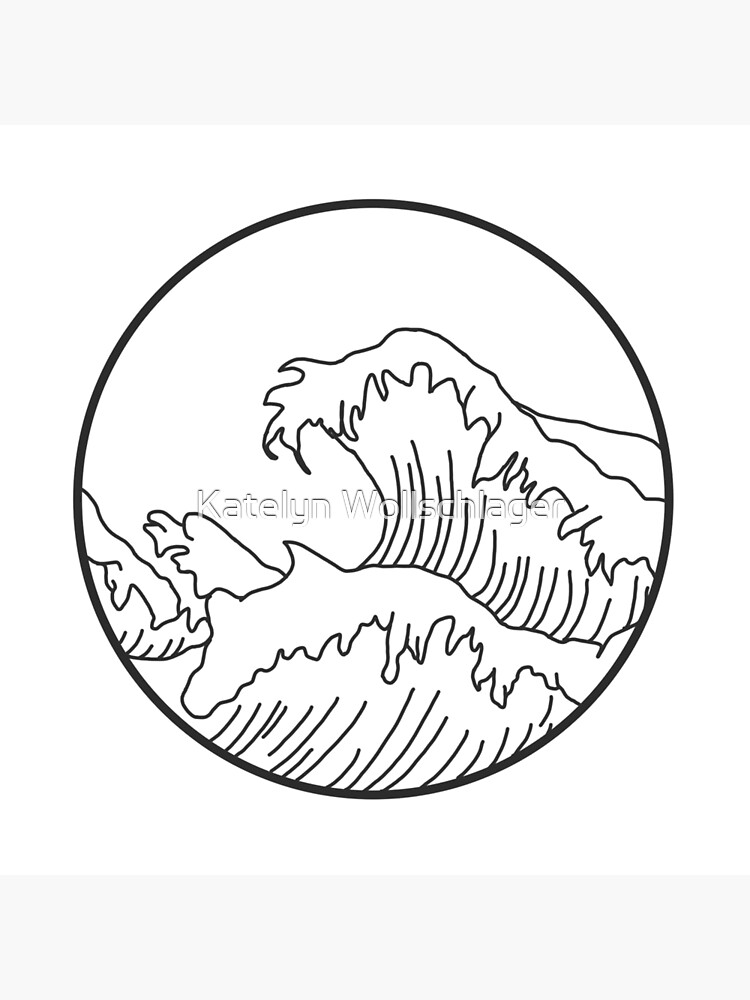 Ocean Waves Drawing Vector Art, Icons, and Graphics for Free Download