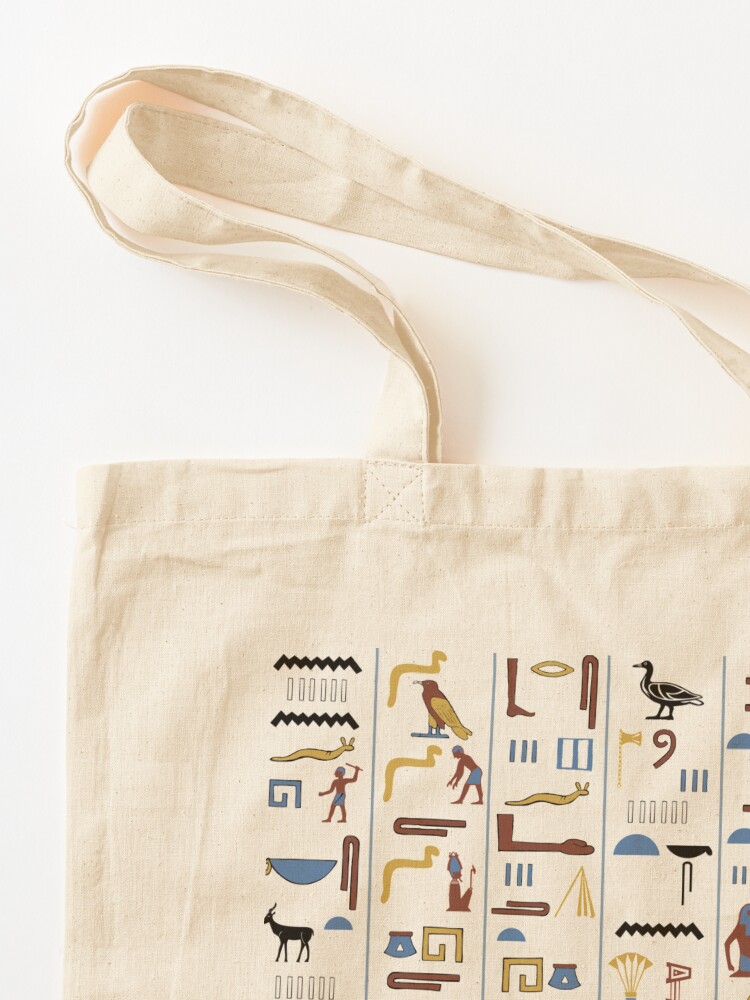 "Pharaoh Hieroglyphs Ancient Civilization Egypt" Tote Bag for Sale by ernstc Redbubble