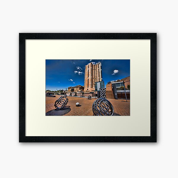 Adelaide Riverbank precinct Framed Art Print