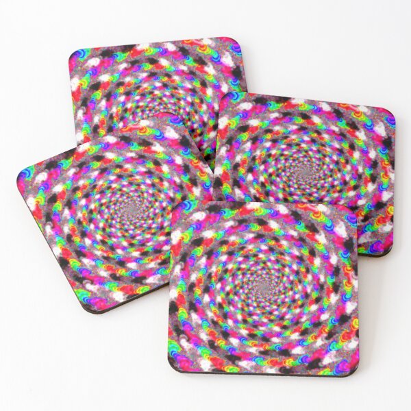 Item preview, Colorful Psychedelic Swirling Tunnel from Mandelbrot Fractal Geometry designed and sold by IncrediVFX.