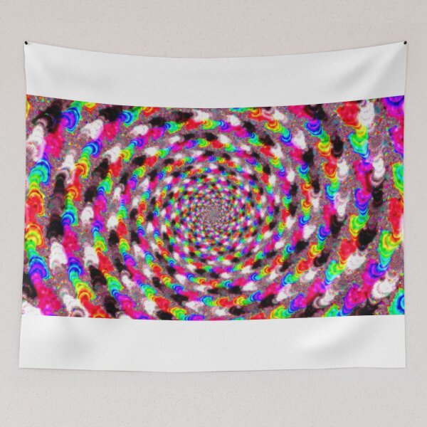 Item preview, Colorful Psychedelic Swirling Tunnel from Mandelbrot Fractal Geometry designed and sold by IncrediVFX.