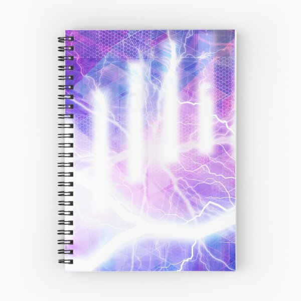 Item preview, Abstract Sine Wave Bars and Lightningbolts on Purple Backdrop designed and sold by IncrediVFX.