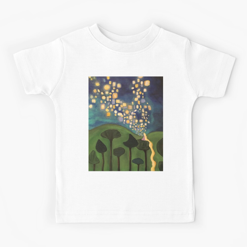 "Tangled Floating Lanterns" Kids TShirt for Sale by LolaP Redbubble