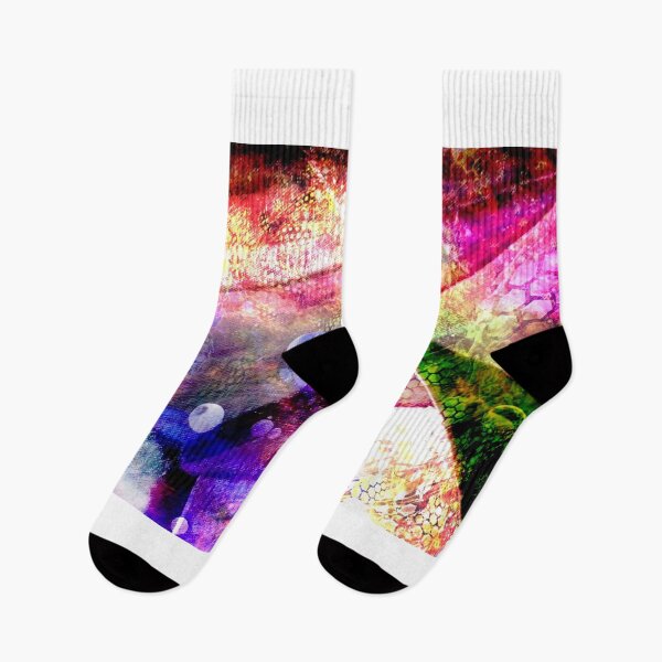 Item preview, Abstract Rainbow Fractal and Colorful Geometric Shapes designed and sold by IncrediVFX.