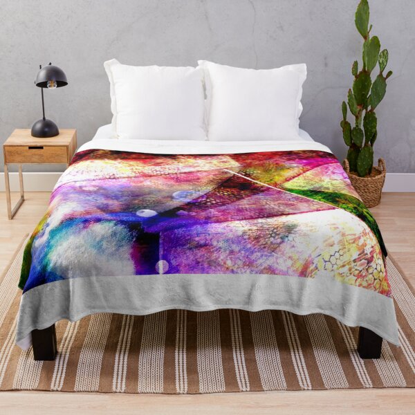 Item preview, Abstract Rainbow Fractal and Colorful Geometric Shapes designed and sold by IncrediVFX.