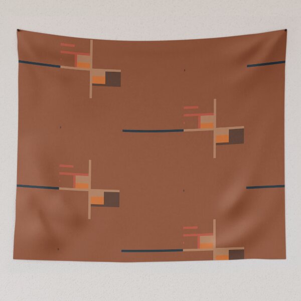 Item preview, Of Shapes Offset in Mocha... designed and sold by EphydriadDesign.