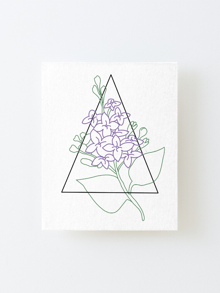 Minimalistic Lilac Flower Drawing Mounted Print By Katelyntw13 Redbubble Minimalistic Lilac Flower Drawing Mounted Print By Katelyntw13 Redbubble