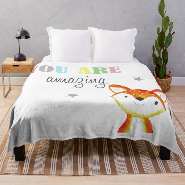 Item preview, You Are Amazing, fox designed and sold by latiendadearyam.