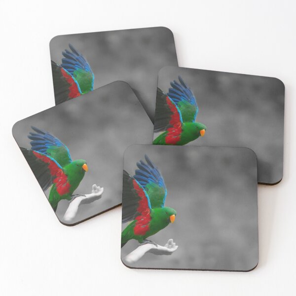 Item preview, Beautiful brightly coloured Eclectus parrot designed and sold by Brian Scantlebury.