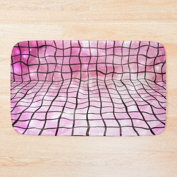Item preview, Warped Pink Tiles with Bright Falling Particles designed and sold by IncrediVFX.