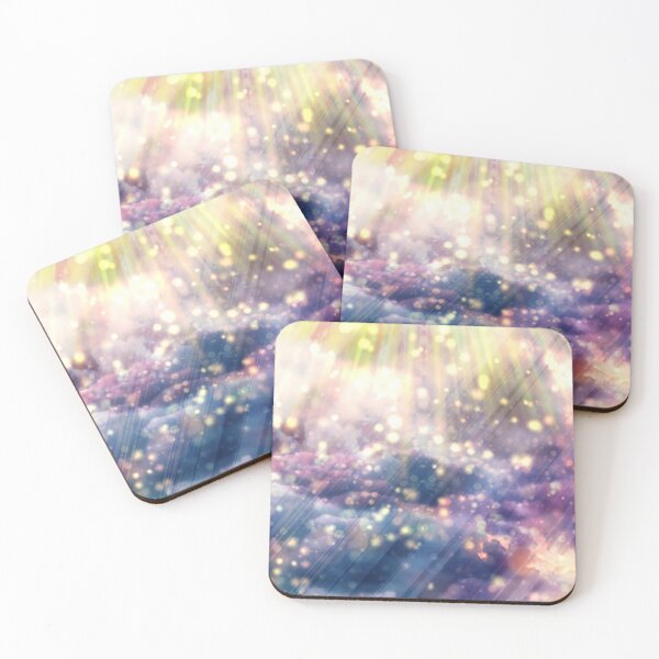 Item preview, Cloudy Sky with Light Beams and Magical Glowing Particles Falling designed and sold by IncrediVFX.