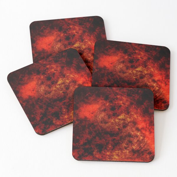 Item preview, Abstract Fiery Red Hot Texture with Small Rising Smoke Particles designed and sold by IncrediVFX.