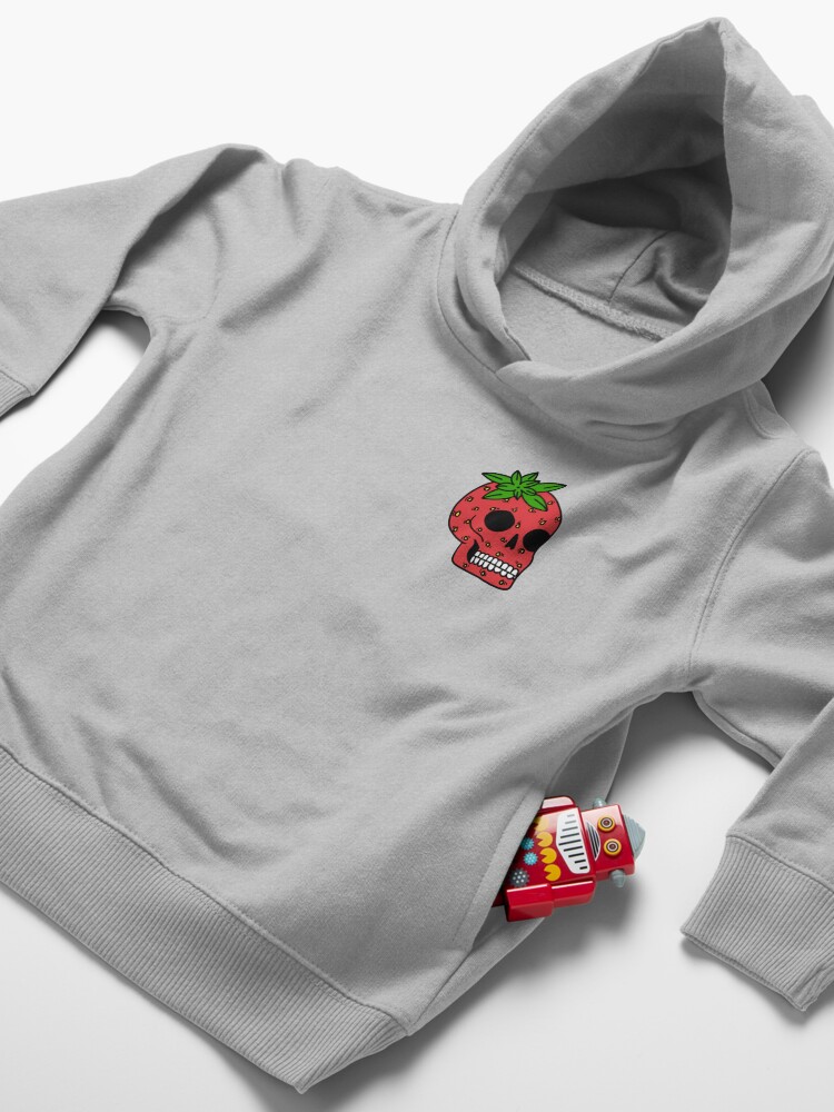 Alternate view of Death of a Strawberry Toddler Pullover Hoodie