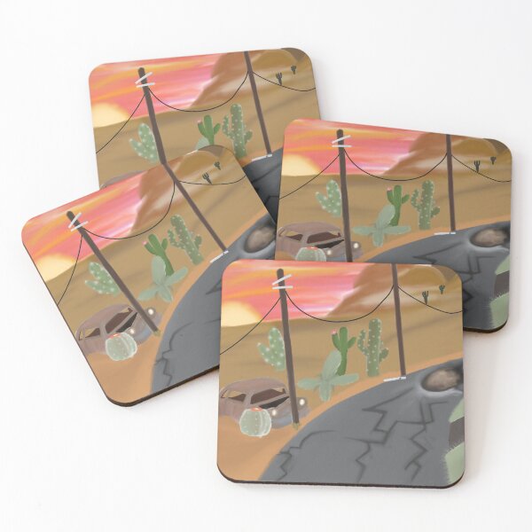 Item preview, Detailed Wasteland Landscape designed and sold by MoonlitMadnessDesigns.