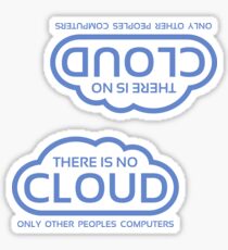 There is no cloud Sticker