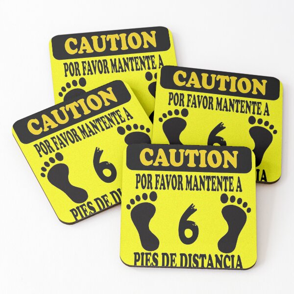 Item preview, please stay 6 feet away spanish designed and sold by ArrigoLazzaro.