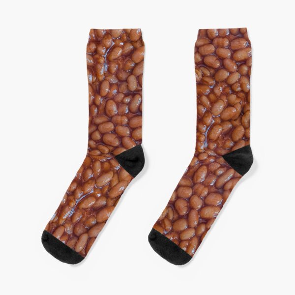 Baked Beans Pattern Socks