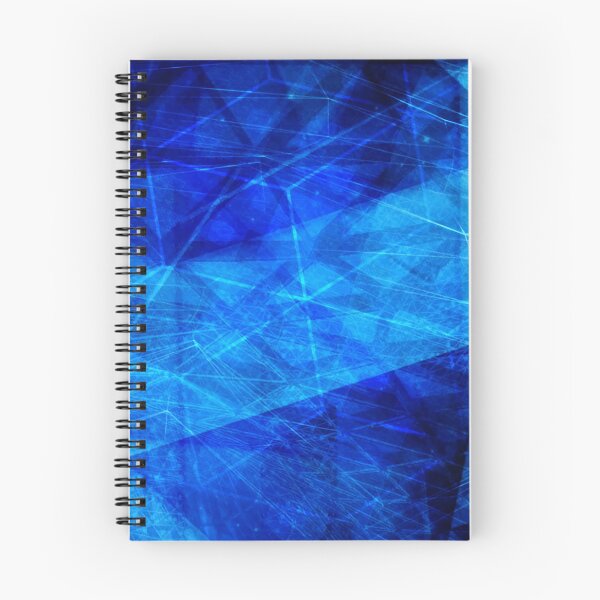 Item preview, Abstract Geometric Dark Blue Spinning Shapes and Lines designed and sold by IncrediVFX.