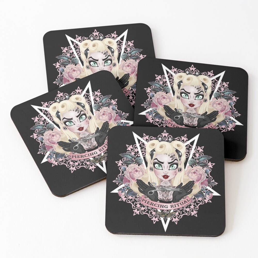 Item preview, Coasters (Set of 4) designed and sold by CherryMartini.