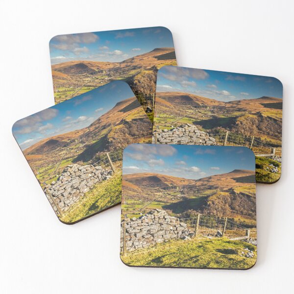 Item preview, Bwlch Bryn-rhudd Pass, Cefn Cul, Glyn Tawe and Fan Gyhirych from Cribarth, Brecon Beacons National Park designed and sold by Dan Santillo.