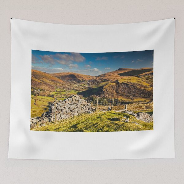 Item preview, Bwlch Bryn-rhudd Pass, Cefn Cul, Glyn Tawe and Fan Gyhirych from Cribarth, Brecon Beacons National Park designed and sold by Dan Santillo.