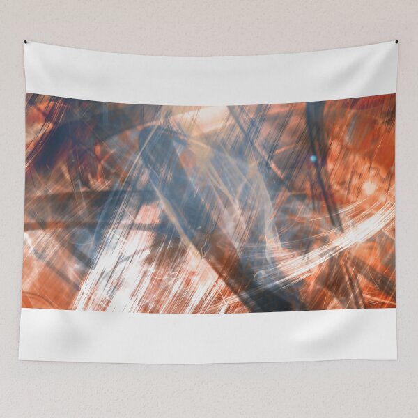 Item preview, Orange and Black Chaotic Movement of Abstract Shapes designed and sold by IncrediVFX.