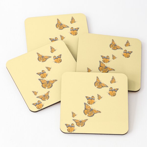 Item preview, Aesthetic Yellow Butterflys designed and sold by BerlynnHamilton.