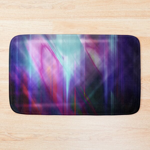 Item preview, Purple and Blue Diagonal Light Beams Contrasting with Vertical Pillars designed and sold by IncrediVFX.