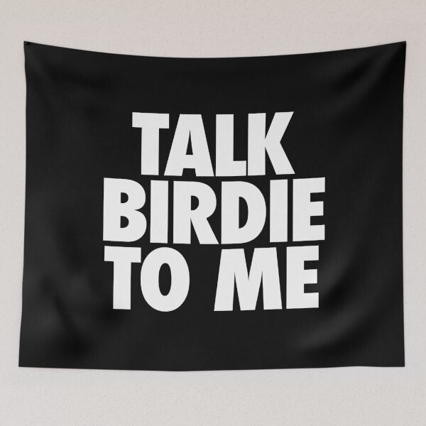 Item preview, TALK BIRDIE TO ME | GOLFER designed and sold by pierrelaidesign.